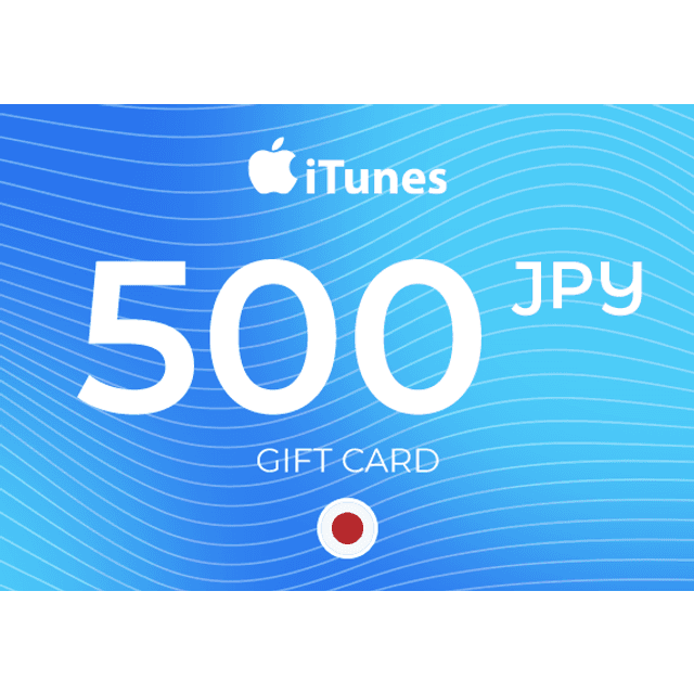 iTunes Gift Card 500 JPY