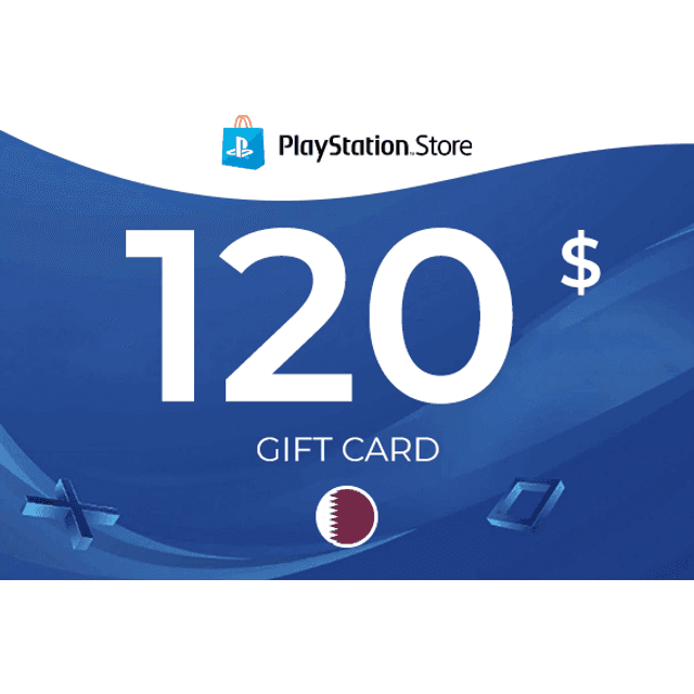 PlayStation Gift Card 120 USD QATAR