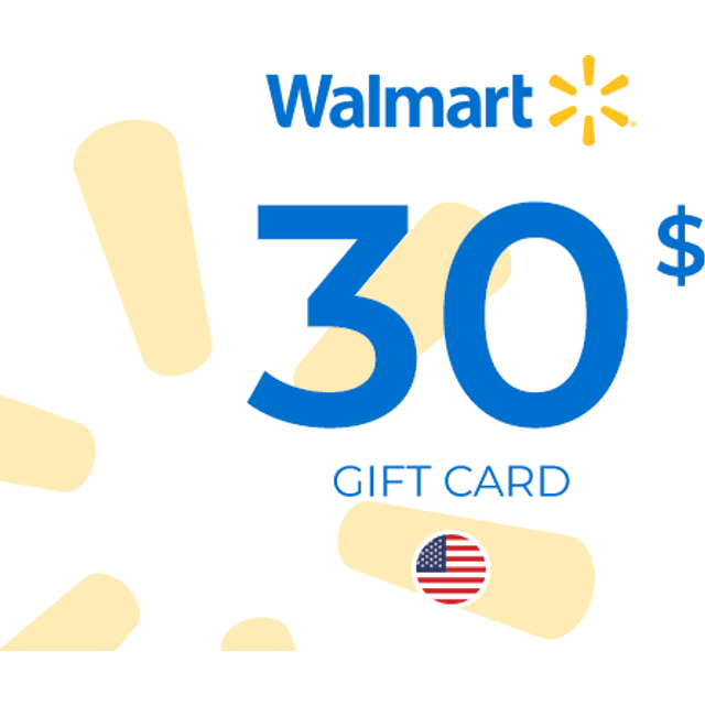 Walmart Gift Card 30 USD