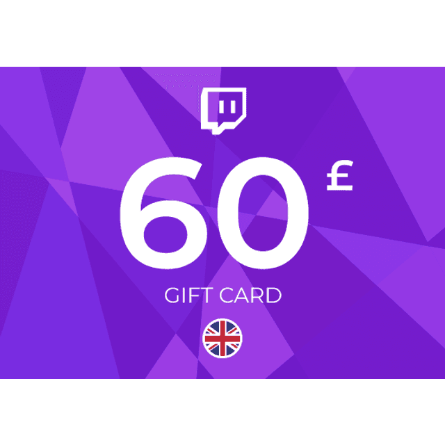 Twitch Gift Card 60 GBP