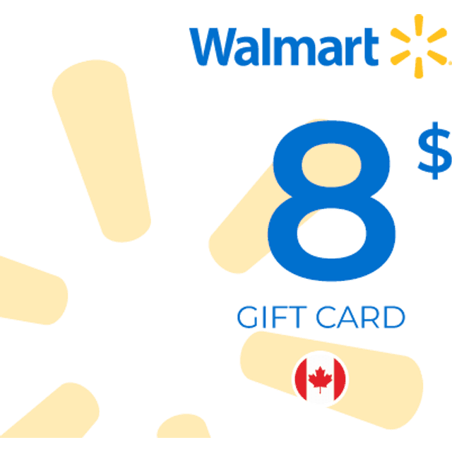 Walmart Gift Card 8 CAD Key