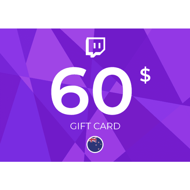 Twitch Gift Card 60 AUD