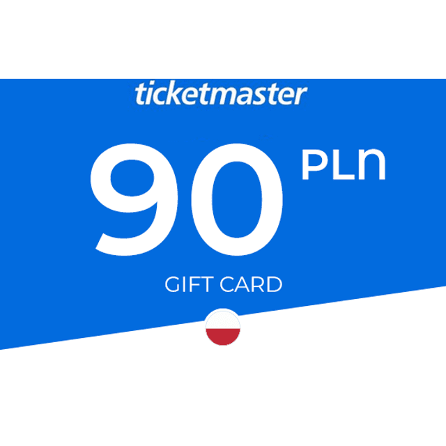 Ticketmaster Gift Card 90 PLN