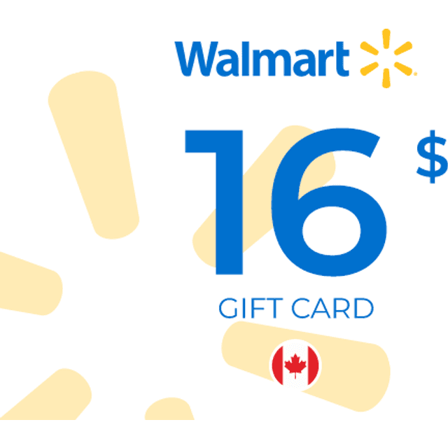 Walmart Gift Card 16 CAD Key