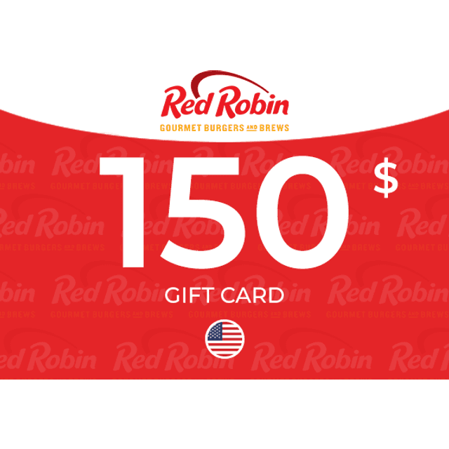Red Robin Gift Card 150 USD
