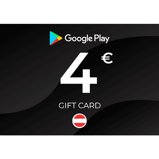 Google Play Gift Card 4 EUR