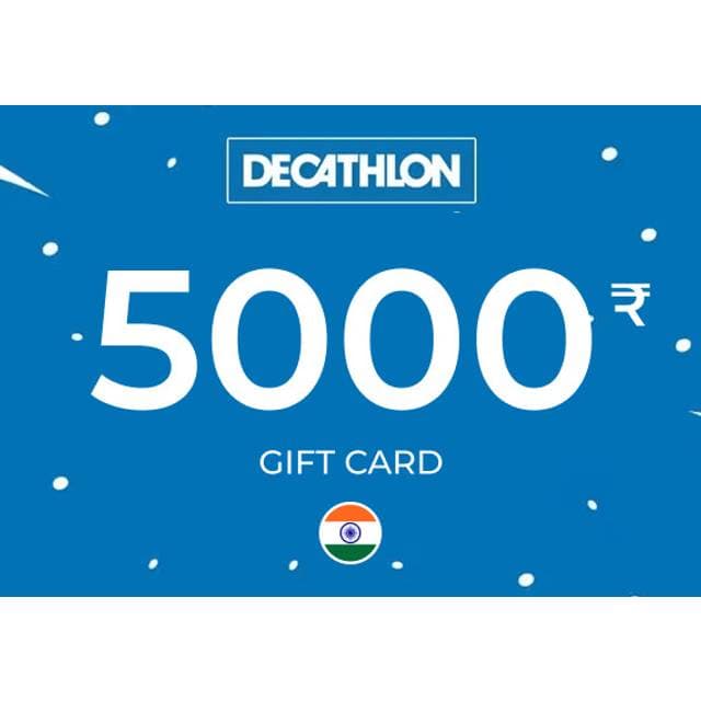Decathlon Gift Card 5000 INR