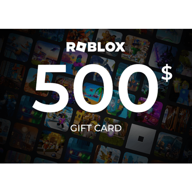 Roblox Card 500 CAD