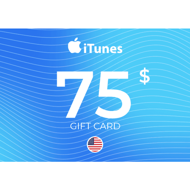iTunes Gift Card 75 USD