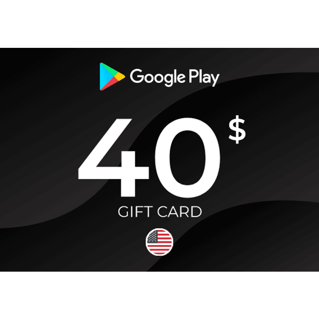 Google Play Gift Card 40 USD