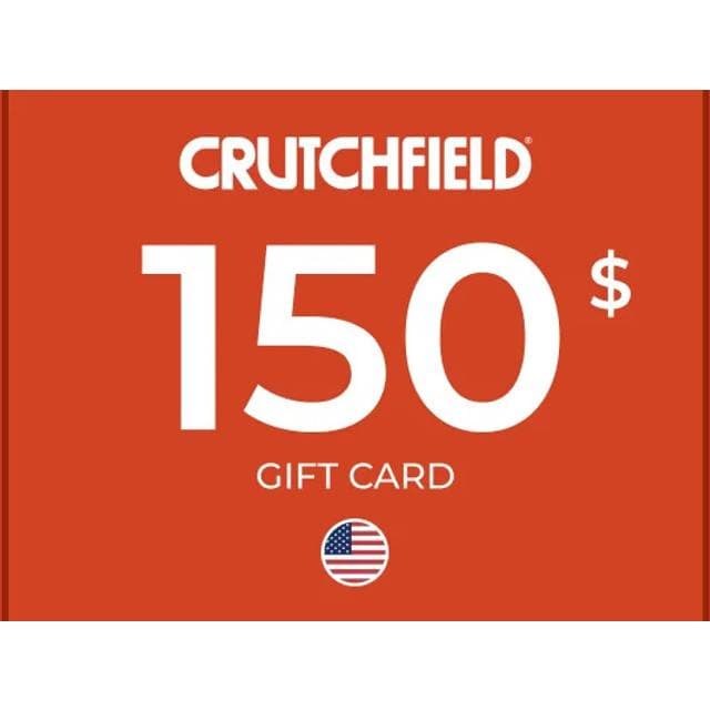 Crutchfield Gift Card 150 USD