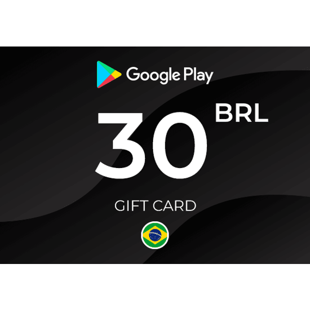 Google Play Gift Card 30 BRL Key Brazil