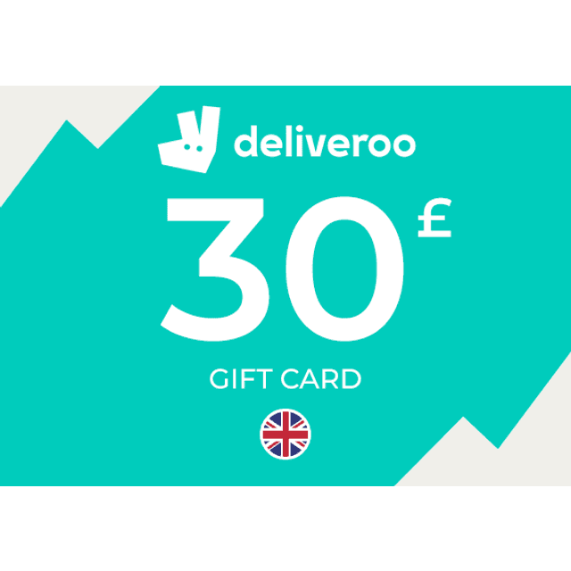 Deliveroo Gift Card 30 GBP