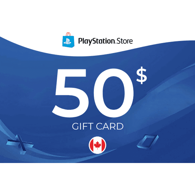 PlayStation Gift Card 50 CAD