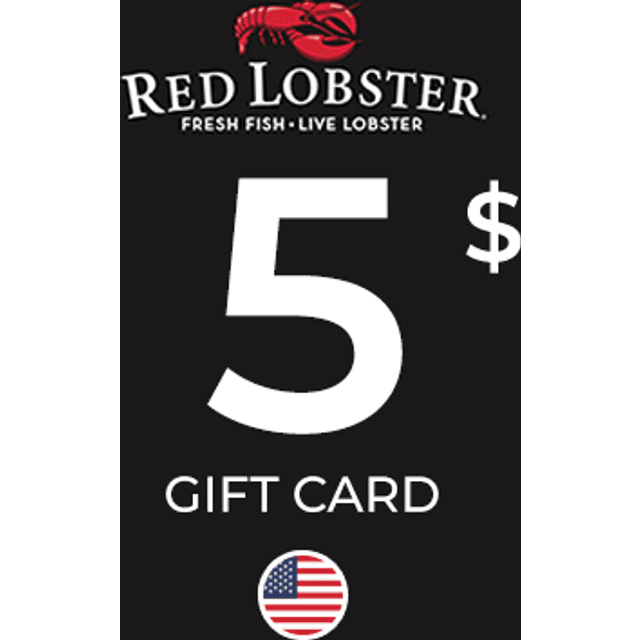 Red Lobster Gift Card 5 USD