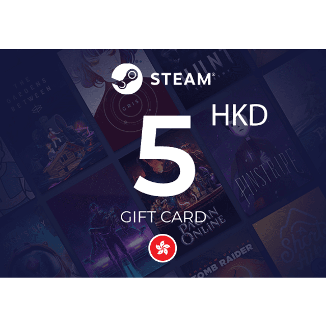 Steam Wallet Gift Card 5 HKD