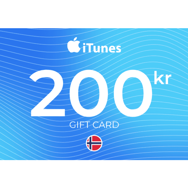 iTunes Gift Card 200 NOK