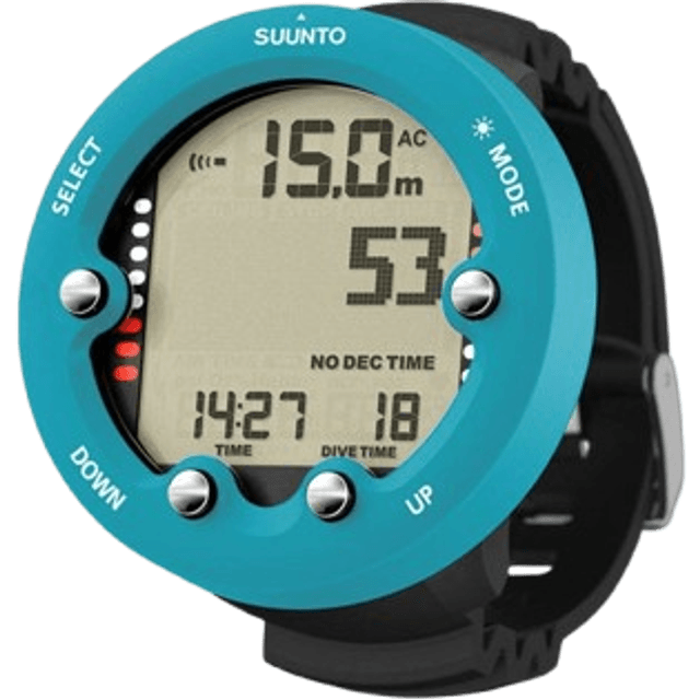 Suunto Zoop Novo Dykkercomputer Aqua Blue