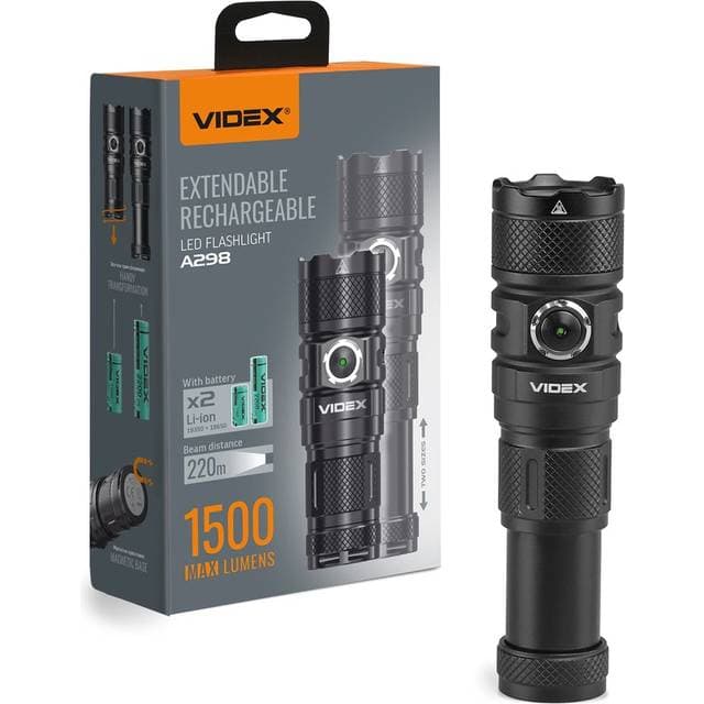 Videx Led Bærbar Lygte 5000K