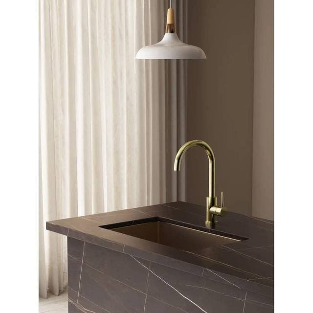 Lavabo Kubus 140 RS Round Kitchen Sink