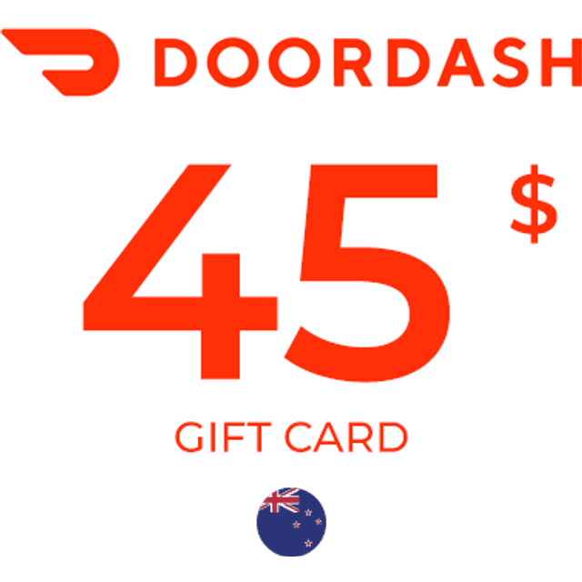 DoorDash Gift Card 45 AUD