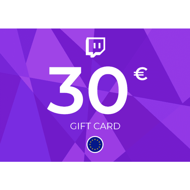 Twitch Gift Card 30 EUR