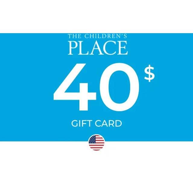 Childrens Place Gift Card 40 USD