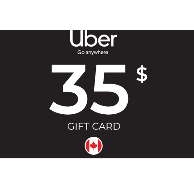 Uber Gift Card 35 CAD Key