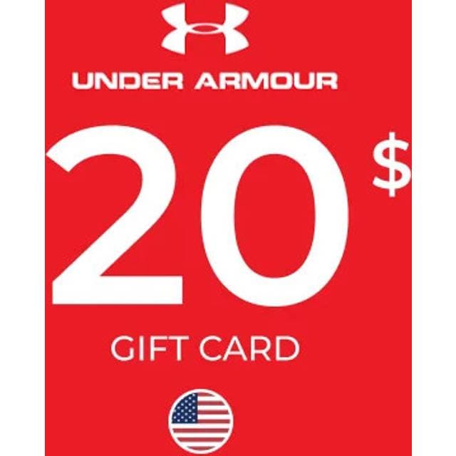 Under Armour Gift Card 20 USD
