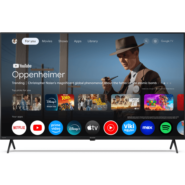 Sharp 43HP5265E QLED Google TV