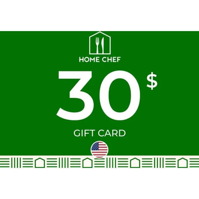 Home Chef Gift Card 30 USD