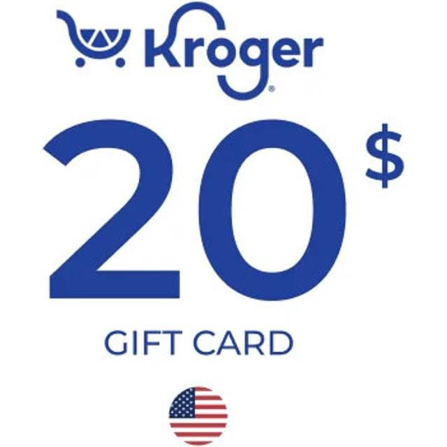 Kroger Gift Card 20 USD