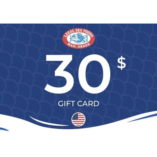 Legal Sea Foods Gift Card 30 USD