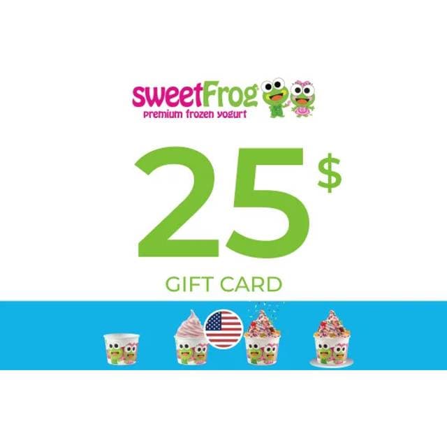 SweetFrog Gift Card 25 USD