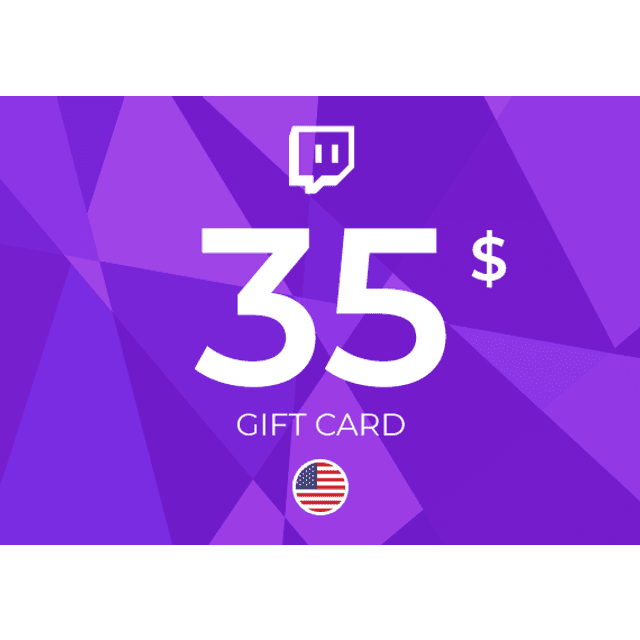 Twitch Gift Card 35 USD