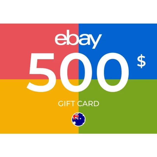 eBay Card 500 AUD Key