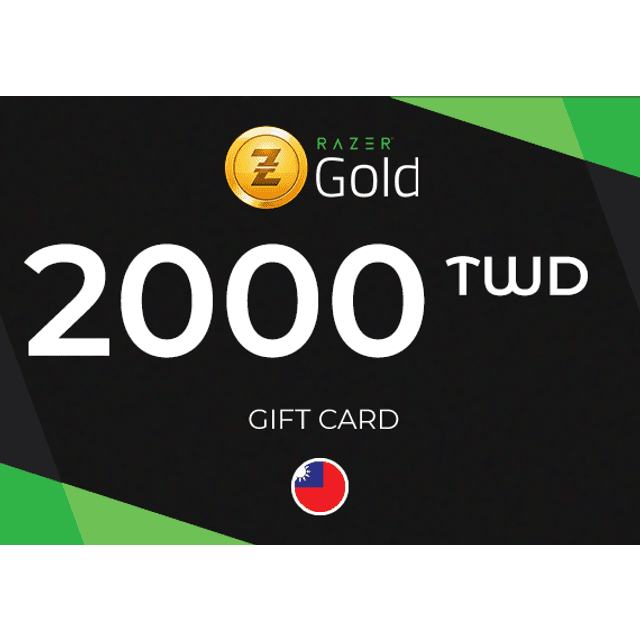 Razer Gold Gift Card 2000 TWD