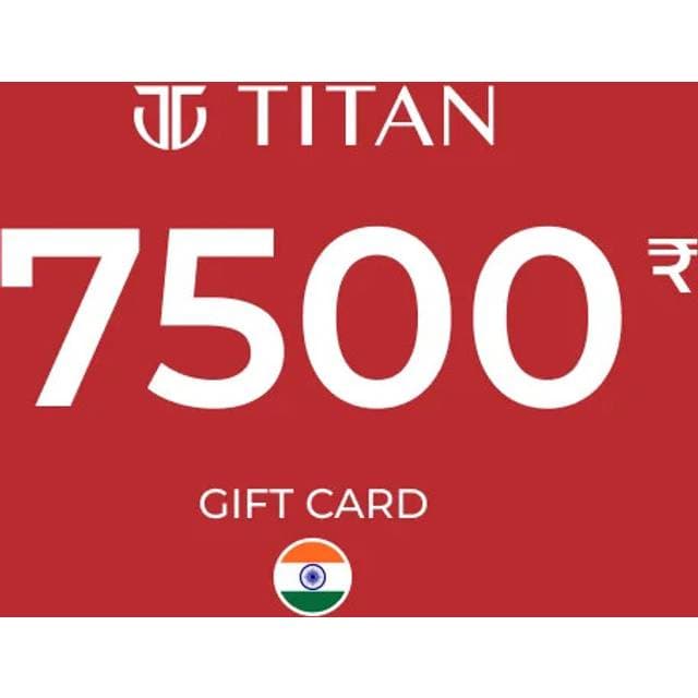 Titan Gift Card 7500 INR