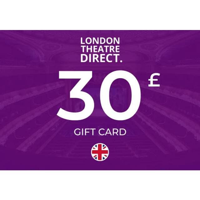Theatre Direct Gift Card 30 GBP