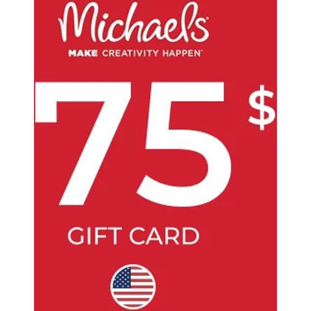 Michaels Gift Card 75 USD
