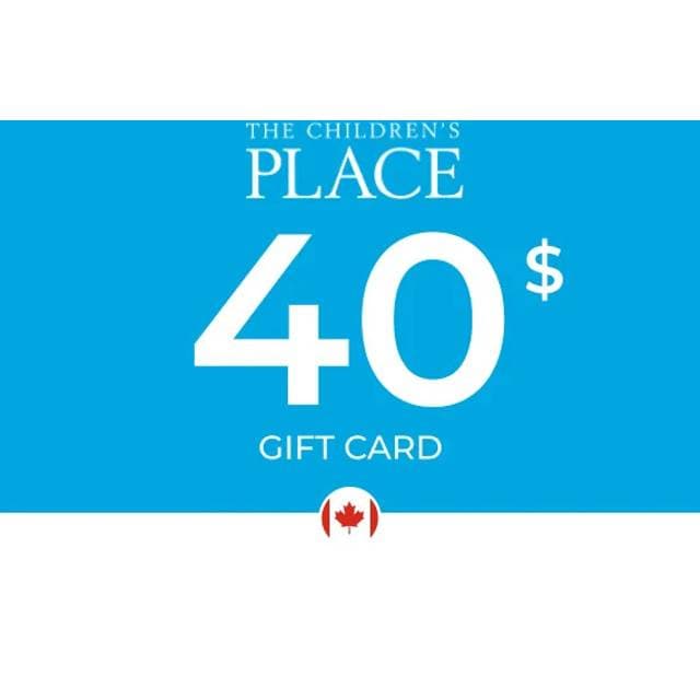 Children's Place Gift Card 40 CAD