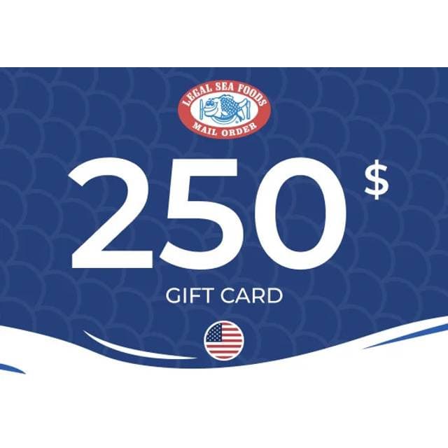 Legal Sea Foods Gift Card 250 USD