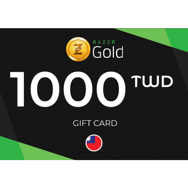 Razer Gold Gift Card 1000 TWD