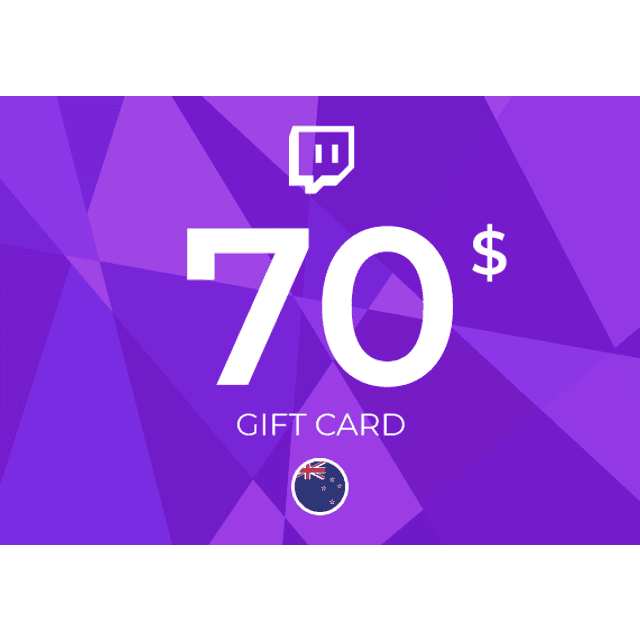 Twitch Gift Card 70 AUD
