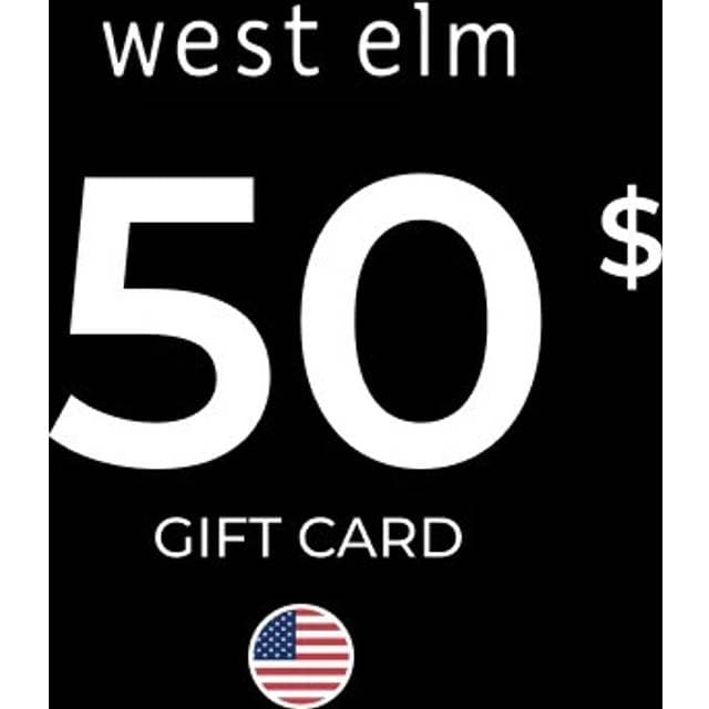 West Elm Gift Card 50 USD