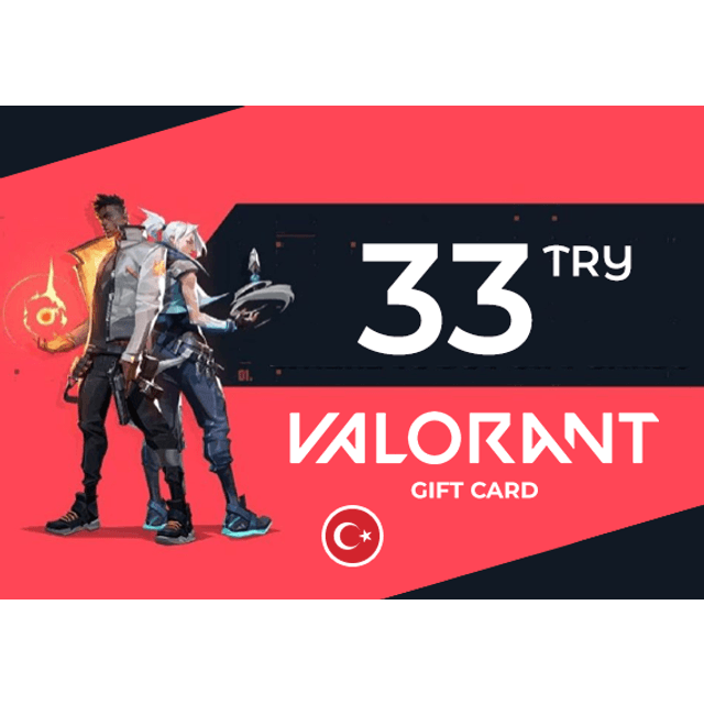 Valorant Gift Card 33 TRY Key Turkey