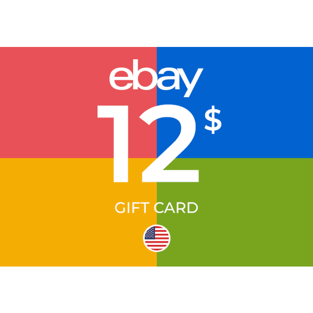 eBay Gift Card 12 USD Key
