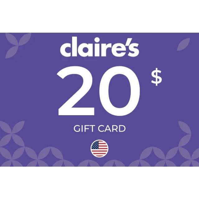 Claire's Gift Card 20 USD