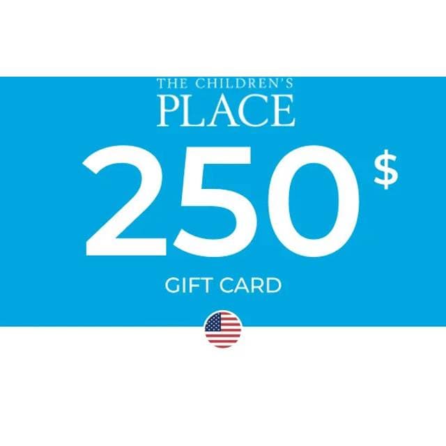Childrens Place Gift Card 250 USD