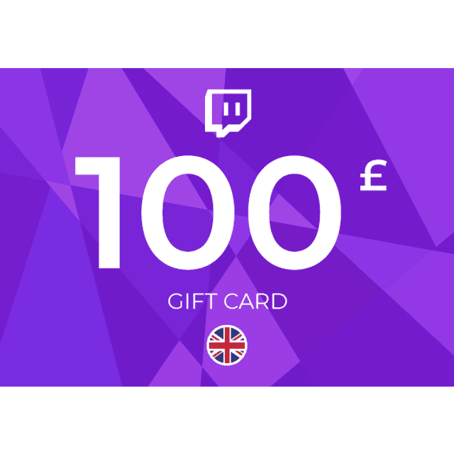 Twitch Gift Card 100 GBP